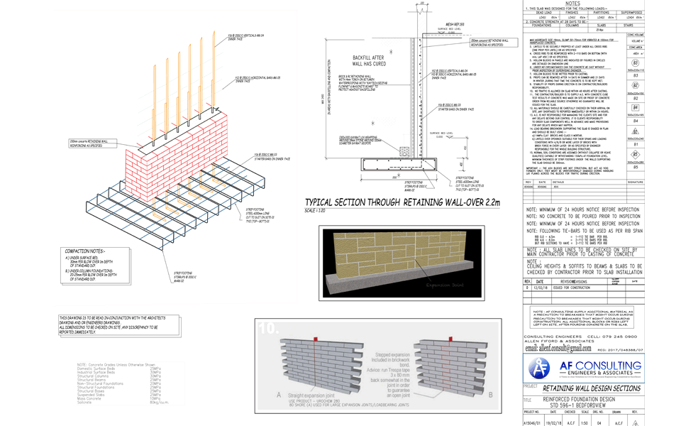 Retaining Wall Design
